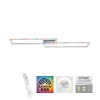 Sufitowa lampa na pilot FELIX srebrna 14635-55 1xLED 45W 2700-5000K RGB zmienna barwa