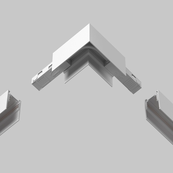 Łącznik do zasilania magnetycznych szyn Exility TRA034CPC-42W-15-1 biały