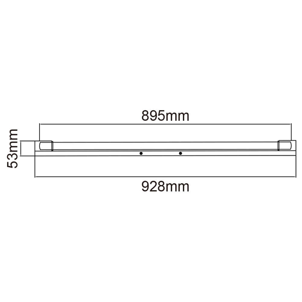 Łazienkowa lampa ścienna Primo OR81756 lustro listwa chrom