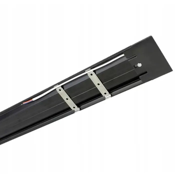 Świetlówka natynkowa lampa czarna 120cm 36W 6000K podłużna do warsztatu SLP2935