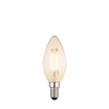 Świecznikowa żarówka E14 93027 LED 4W 2500K bursztynowa