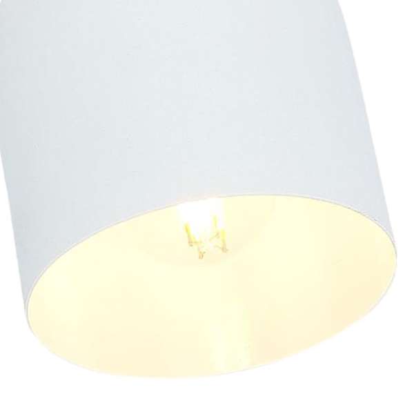 Kinkiet ścienny AZURO 91-63243 regulowana metalowy reflektorek biały