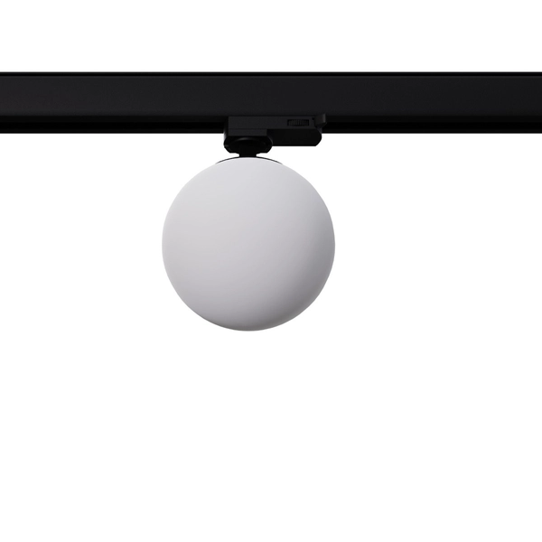 Sufitowa lampa 3-fazowa do szyn YOLI MYL.00392 okrągła czarna biała