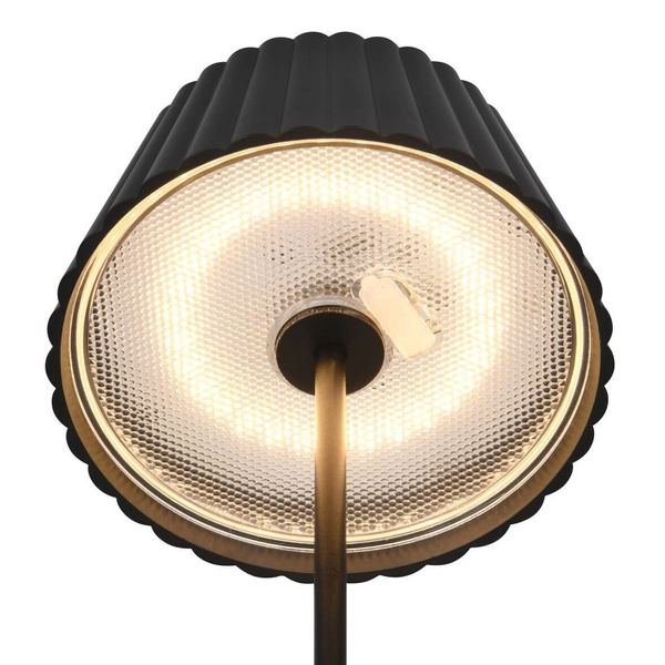 Stolikowa lampka ledowa Suarez R57706132 LED 2W 3000K IP44czarna