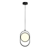 Ledowa lampa frame Elipse S-60217A-L Step 40W 3000K koło czarna
