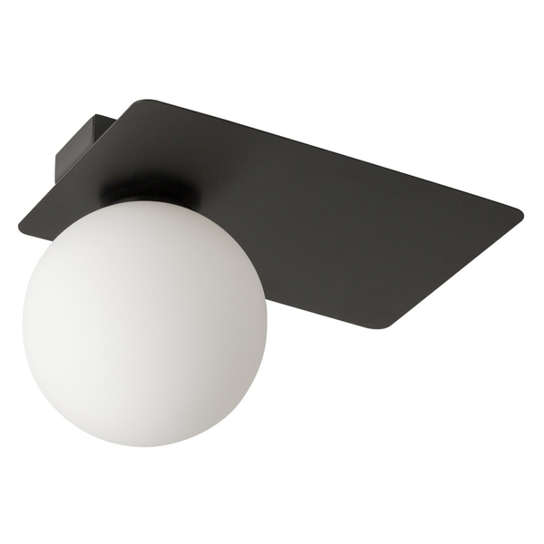 Kinkiet nowoczesny ARGON 33273 Sigma szklane kule balls do kuchni czarne