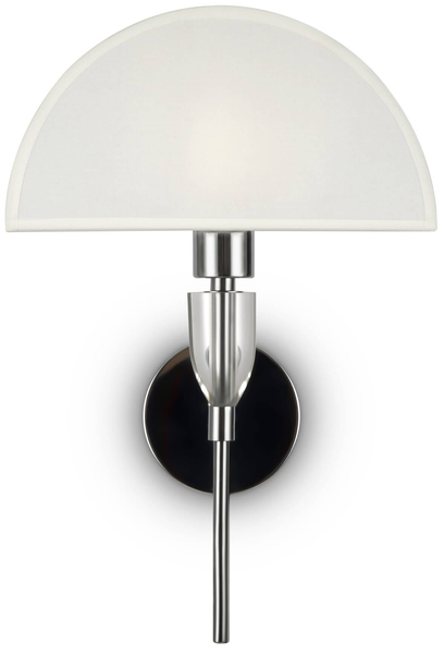 Nowoczesny kinkiet ścienny Prima Z034WL-01CH glamour biały