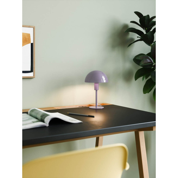 Nocna lampka do sypialni grzybek Ellen 2213745007 fioletowy