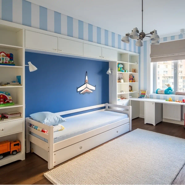 Lampa sufitowa samolot JET Abigali LED 26W odrzutowiec biały