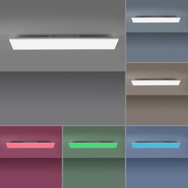 Lampa sufitowa YUKON 15621-16 LED 29W 2700-5000K+RGB na pilot biała