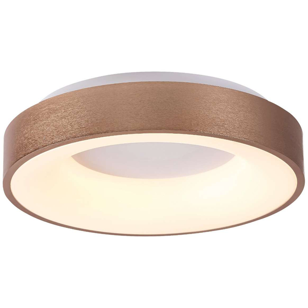 LAMPA plafon CARMELLA 5052 Rabalux okrągła OPRAWA metalowa LED 30W 4000K sufitowa złota biała