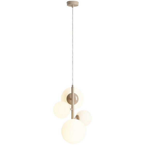 Wisząca lampa molekuły Bloom 1091L17 molekuły beżowa