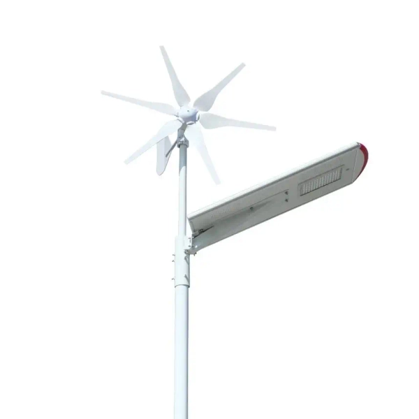 Lampa uliczna hybrydowa Greenie-WS-70W+SO4M+FA1M LED 70W CCT szary