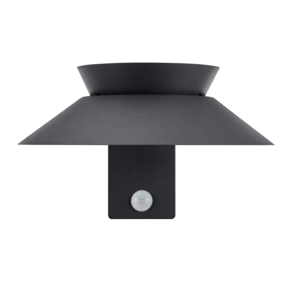 Elewacyjny kinkiet czujnik Justina 2418071050 LED 5W 3000K IP44 antracyt