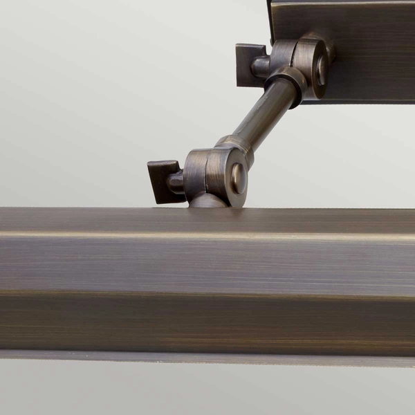 Ścienny kinkiet Chawton CHAWTON-PLL-DB Elstead regulacja brązowy