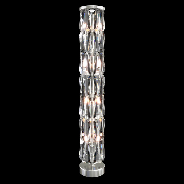 Lampa podłogowa Puntes MOD043FL-08CH kryształowa chrom