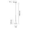 Lampa wisząca KANZAKI 8561 Shilo LED 4,5W 4000K do szynoprzewodu 3f czarny
