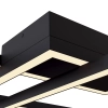 Metalowa lampa sufitowa Line MOD016CL-L80BK LED 80W 3000K czarna