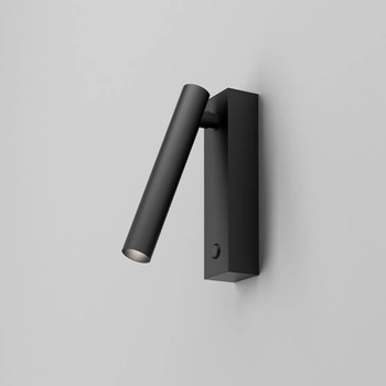 Minimalistyczna lampa ścienna tubka PET 26508-M927-F3-00-12 LED 2,5W 2700K czarny włącznik