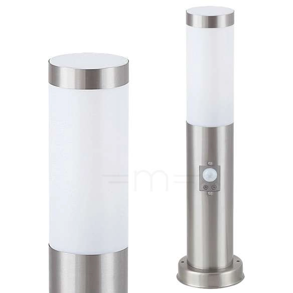 Nowoczesny słupek ogrodowy Inox Torch 8267 Rabalux IP44 chrom satynowy