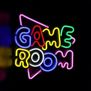 Neonowy kinkiet do pokoju GAMEROOM FM-WN87 LED wielokolorowy