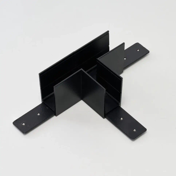 Łącznik magnetyczny do systemów szynowych TRACK AZ6701 czarny aluminiowy łącznik T