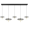 Designerska lampa wisząca Keaton 340210580 LED 50W 2300-4000K czarny