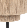 Stołowa lampa ekologiczna SMILLA 566800136 boho beżowa czarna