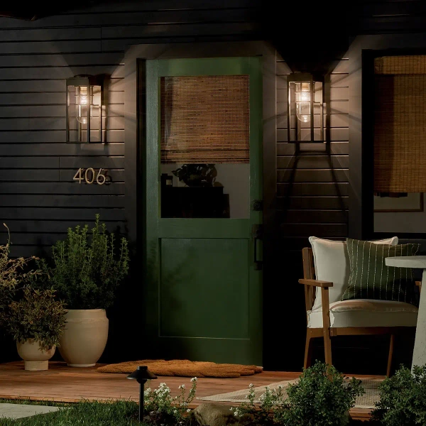 Industrialna lampa zewnętrzna Hone KL-HONE-M-BKT IP44 czarna