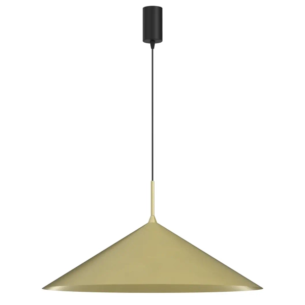 Zwisająca nad łóżkiem lampa CAPITAL MLP0945 do sypialni złota