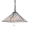 Zwisająca lampa z regulacyjną Alderley TF-ALDERLEY-P szklana kolorowa
