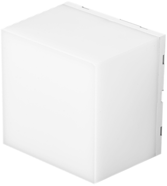 Lampa kwadratowa ścienna Zaria AZ5233 LED 5W IP65 biała 