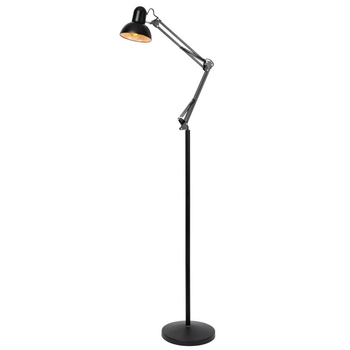 Podłogowa lampa SMART 43713/01/30 Lucide regulowana do salonu czarna