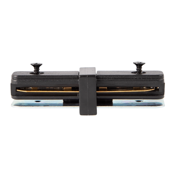 Prosty łącznik jednofazowy Track Light ML0708 metalowy czarny