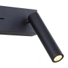 Ścienna lampa do czytania H75 LED 3W 3000K do biura czarny