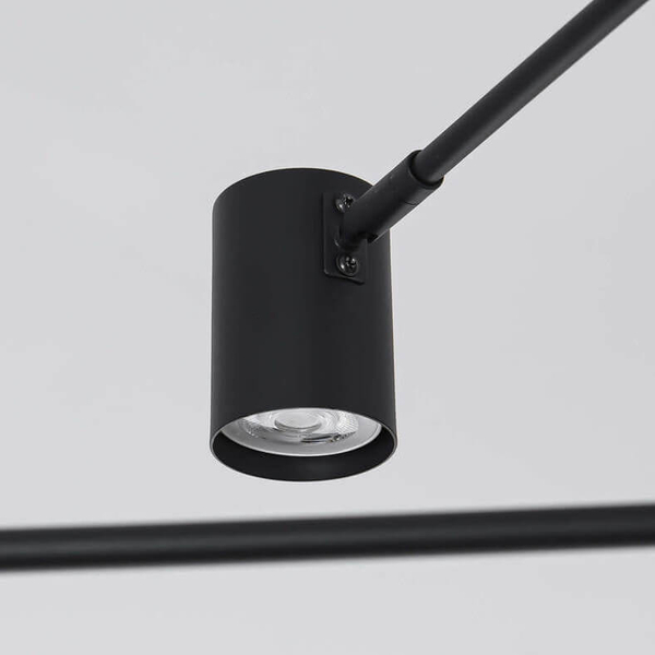 Lampa sufitowa SNOW LP-731/6P BK Light Prestige metalowe sticks czarne