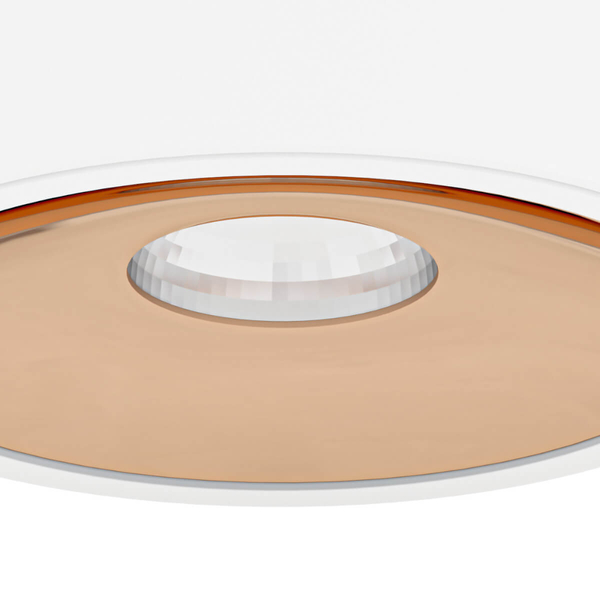 Lampa sufitowa ufo Neo Bianco Slim Orlicki Design LED 10W 3000K biała złota