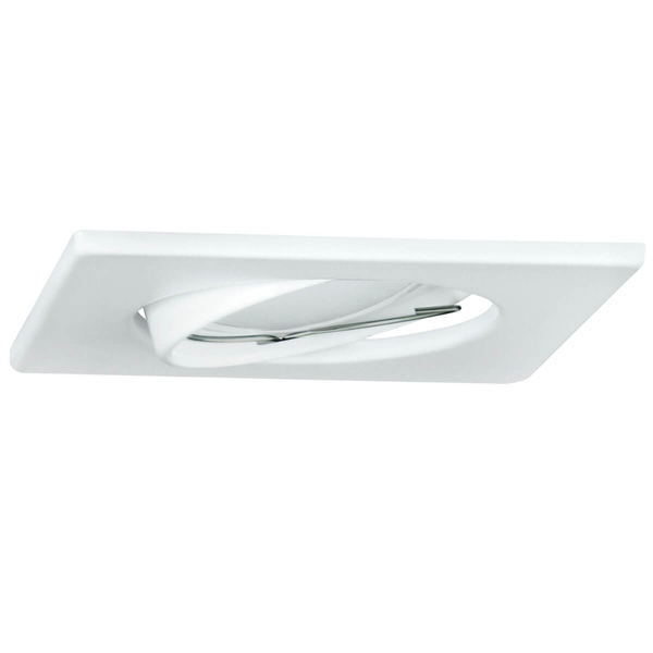 Kwadratowe lampy wpustowe Olin zestaw 3 opraw białych