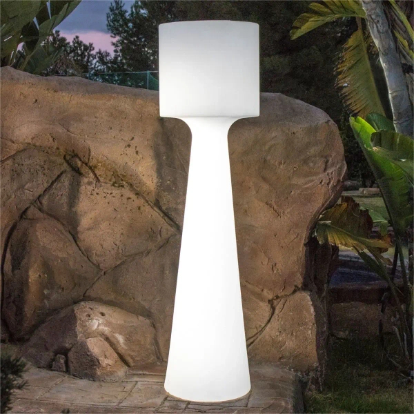 Stojąca lampa zewnętrzna GRACE 3104 LED 22W 2800-3000K IP44 biała