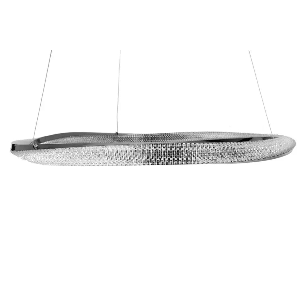 Lampa wisząca kryształowa ANILLO chrom MSE1501100598 1xLED 36W 3000K ring