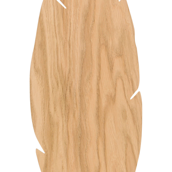 Kinkiet ścienny do kuchni Hoja 4678 boho naturalny drewniany