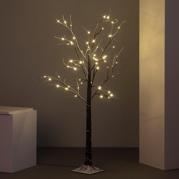 Ozdobna lampa podłogowa Christmas ABR-LSCH-64 Abruzzo IP44 drzewo brązowa