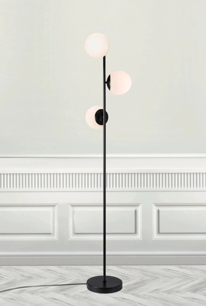 Lampa podłogowa Lilly 48613003 Nordlux kule balls białe czarne