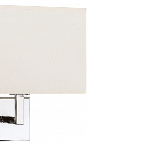 Kinkiet LAMPA ścienna HOTEL 4730 Nowodvorski abażurowa OPRAWA prostokątna biała