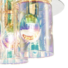 Lampa sufitowa Inter INT5350 Dar Lighting szklane tuby iryzowane chrom