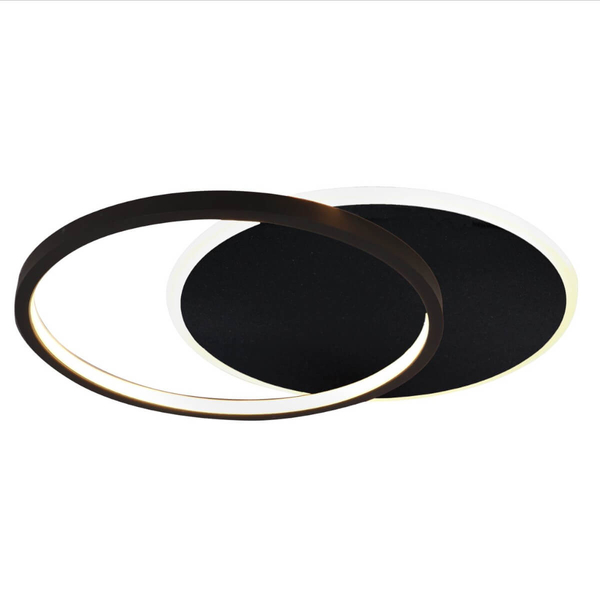 Ściemniana lampa sufitowa Axelle 44112/24/30 LED 24W 1550-2850K czarna