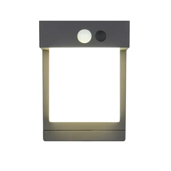 Kinkiet z czujnikiem COLOMBO R23286132 LED 5,5W 4000K IP44 czarny biały