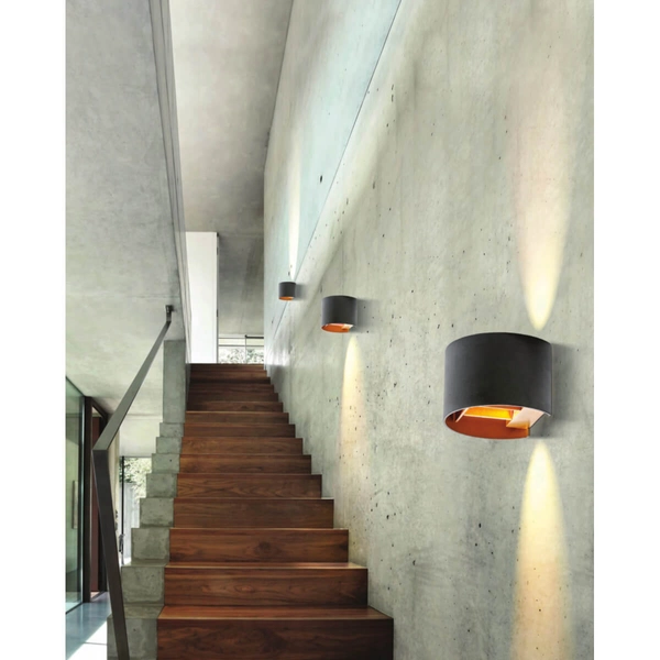 Lampa ścienna Leticia AZ2190 do ogrodu LED 6W 3000K IP54 biała