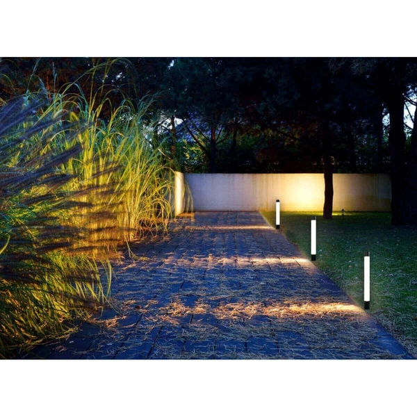 Stojąca lampa ogrodowa Natsu 9904 Shilo IP54 zewnętrzna metalowa antracyt