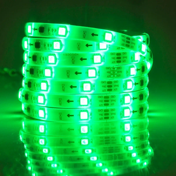 Taśma LED RGB 24W 314970 Polux pasek 5 metrów 380lm biały IP65